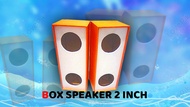 Box Speaker 2 inch dobel