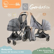 Babyelle Genius DX Stroller S-335/Baby Cabin Reversible Baby Stroller Can Face Mom - KIDDY LAMB