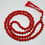 Marjan RED CORAL TASBIH 99 Grains