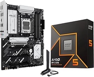 MICRO CENTER AMD Ryzen 5 9600X CPU Processor Bundle with ASUS B650E MAX Gaming WiFi AM5 ATX Motherbo