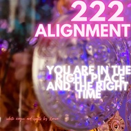 222 ALIGNMENT YOU ARE IN THE RIGHT PLACE AND THE RIGHT TIME P0WERFUL MANIFESTATI0N VlAL