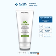 Sữa Rửa Mặt Cho Da Dầu Mụn Babe Stop Akn Purifying Cleansing Gel - 100ml