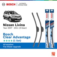 Bosch Clear Advantage U Hook Wiper Set for Nissan Livina X-Gear (BCA24"/BCA14")