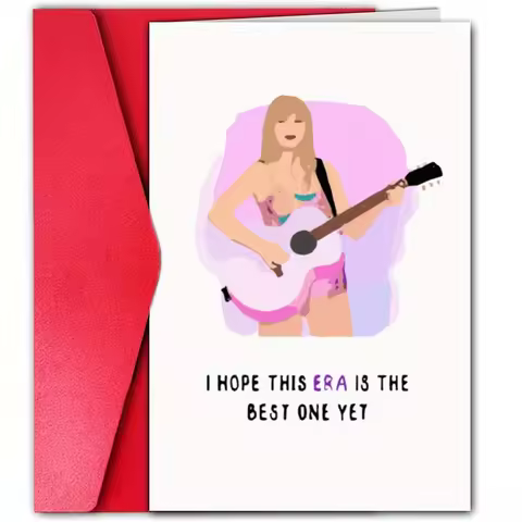 1pc, Happy Birthday Card, Funny Friend Birthday Card, Creative Birthday Card, Humorous Birthday Card