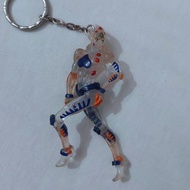 Jojo Figure Keychain Golden Experience Requiem - jojo model Keychain stand