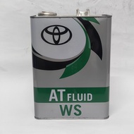 TOYOTA AT FLUID, WS, Auto Transmission Fluid, Auto Gear Oil, Suitable for 5-6 speed cars, 4L