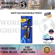 MAPP GAS HAN DOUBLE TORCH