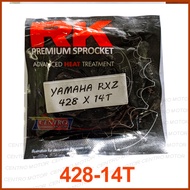 Gear depan VIXION/XSR155/R15/JUPITER Tipe 428.RK TAKASAGO