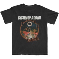 BYOB Classic System of A Down Band T-Shirt 100% Cotton Graphic Tee Men Women Summer