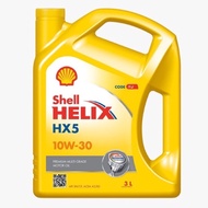 Shell Hilix 550039954  HX5 10w30 semi synthetic oil (3L)