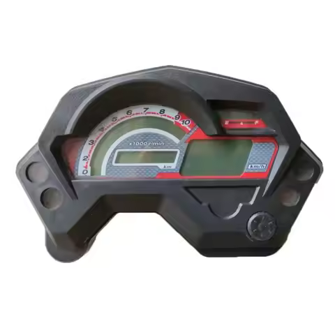 Strange Motorcycle Speedometer 10000 Rpm Tachometer Dashboard LCD Screen Display Indicator Gauge For