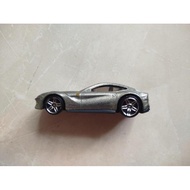 0008 LOOSE HOT WHEELS DIECAST TOY - FERRARI F12 BERLINETTA ZAMAC/ - VERY RARE