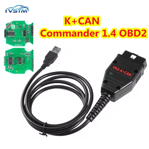 Newest K+CAN Commander 1.4 OBD2 Diagnostic Tools With FT232RL PIC18F25K80 Chip Cable Scanner