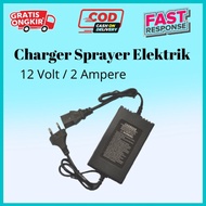 Original Charger Cas Aki Sprayer Elektrik / Knapsak 12V
