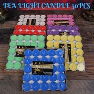 50 / 10 pcs 1 hour+- High Quality Tealight Candle / Tea Light Candle / Small Candle / Lilin 蜡烛 浪漫求婚 