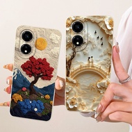 New Casing For Honor X5 Plus WOD-LX1 WOD-LX2 WOD-LX3 Phone Case Fashion Flower Soft TPU Cover For Ho