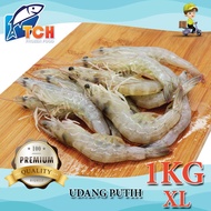 UDANG PUTIH SAIZ (XL), WHITE PRAWN LARGE , TCH FROZEN FOOD, FRESH FROZEN SEAFOOD, WHOLESALE SUPPLIER