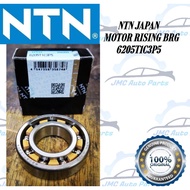 NTN JAPAN ( 6205T1C3P5 ) FIBER BEARING PRECISION RACING BEARING ( 25MM X 52MM X15MM )