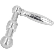 Pemegang Engkol Ergonomik untuk Mesin Larik Mini, Pemegang 3 Bola, Gelangsar Besi dengan Lubang 8mm,