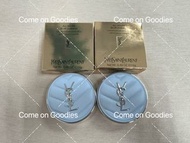 2️⃣size 現貨🔥5g、14g最新限定限量版✅2026 YSL Yves Saint Laurent Baby Blue All Hours Blur Cushion 聖羅蘭限量寶藍定妝氣墊粉餅 