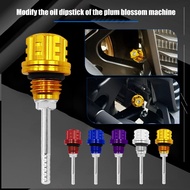 Universal Minyak Dipstick Alloy CNC Penutup Minyak Eegine Tahap Minyak 4T Minyak Cap Nut NVX Y15 LC1