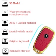 Key Cover For Mercedes Benz AMG W203 W205 W210 W124 W202 W204 CLA GLA GLK AMG Key Chain