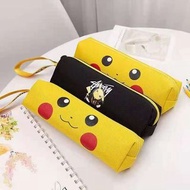 比卡超 筆袋 收納袋 雜物袋 pikachu 卡比獸 寵物小精靈 pokemon 公仔 文具 奇異種子 傻鴨 小火龍 車厘龜 實用袋 生日禮物 送禮 文具