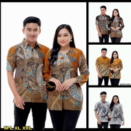 Batik Couple Blouse Batik Kemeja Batik Lengan Pendek Hem Batik
