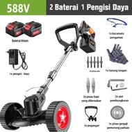 mesin pemotong rumput baterai 1090V/588V/288V Mesin Pemotong Rumput Baterai Cordless Lawn Mower Gras