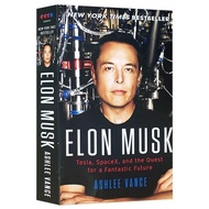 Elon Musk英文原版人物传记硅谷钢铁侠埃隆马斯克传记进口英语书