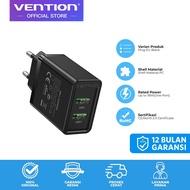 Vention 18W USB Quick Charge 3.0 USB-A Fast Charge Charger Adapter