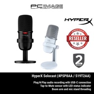 HyperX SoloCast - USB Microphone (Black / White) - 4P5P8AA / 519T2AA