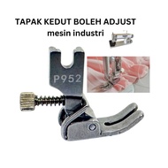 PS94 Tapak Kedut Mesin Industri Boleh Laras/Adjustable Gathering Presser Foot/Adjustable shirring Ga