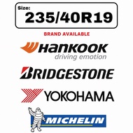 235/40R19 Hankook Bridgestone Yokohama Michelin