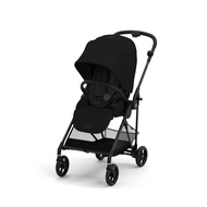 New Latest Cybex Melio Carbon Stroller Moon Black