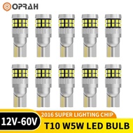 Oprah 10pcs T10 W5W LED Bulb 2016 30SMD Parking Light Interior Light Signal Light canbus