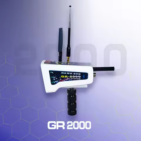 aaa GR2000 Professional Long Range Metal Detector Underground Gold Silver Gem Jade Diamond Hunter 50