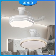 【VITALITY】42" Ceiling Fan With Light DC Motor Ceiling Fan For Room Full Spectrum 72W LED Ceiling Lig