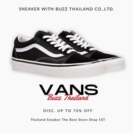 VANS OLD SKOOL BLACK CLASSIC Buzz Sneaker Thailand รองเท้าผ้าใบแบรนด์ ชายและหญิง
