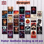 Stranger Things Movie Wall Poster A5 Size Bundle Package 24 sheets