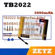 TB2022 Battery For Autel MaxiBAS BT608 Smart Touch Screen Battery Diagnostic Device Battery