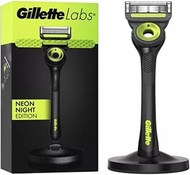 Gillette Labs with Exfoliating Bar, Gillette Men's Razor, 1 Handle, 1 Refill Blade, Includes Premium