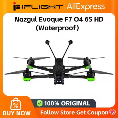 IFlight Nazgul Evoque F7 O4 Pro Drone Waterproof Borg Mini F7 FC V1.1 FC Borg 60R 4-IN-1 ESC BLITZ M