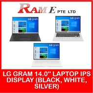 LG gram 14.0 Inch Laptop with 16:10 WUXGA IPS Display i5 Processor and Thunderbolt™  (White / Black / Silver)