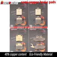 Motorcycle Parking Front Rear Brake Pads For GILERA Fuoco 500 RC/ie 2007-2013 Fuoco 500 LT (4V/4T) 2