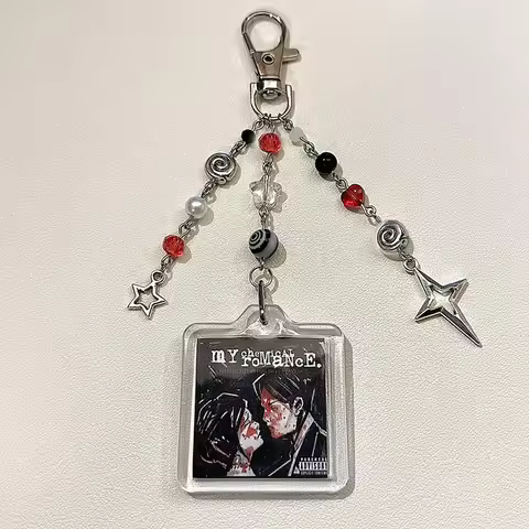 Handmade Three Cheers for Sweet Revenge keychain bag aesthetic