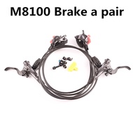 Shimano Deore XT M8000 M8100 M8120 Hydraulic Brake set Ice Tech Cooling Pads front and rear for mtb