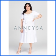 ♝ ⚽︎ ✤ FILIPINIANA MIDI PLUS SIZE *no mask* neoprene formal gown dress wedding kasal debut ninang
