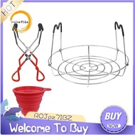 Canning Rack 3 Pcs,Canning Jar Lifter and Steamer Canning Rack Funnel,Canning Jar Rack,Canning Suppl