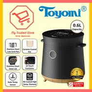 Toyomi 0.6L Low Carb Micro-Com Rice Cooker [RC 1506LC]